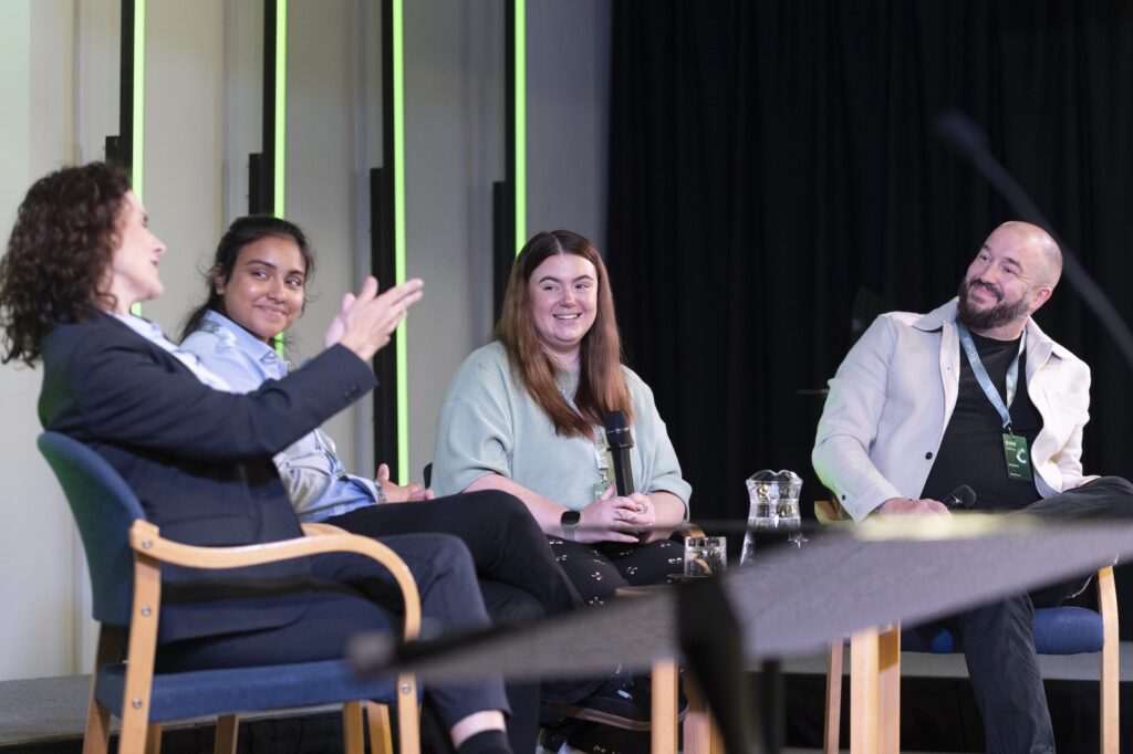 Panellists at the Manchester conference