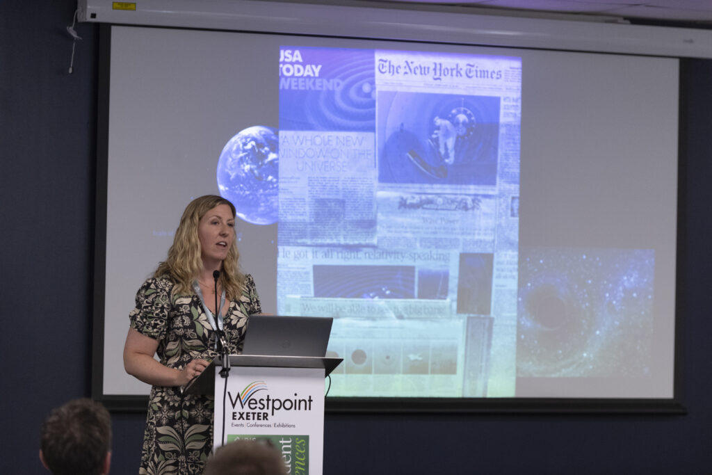 Laura Nuttall presents as keynote speaker in Exeter